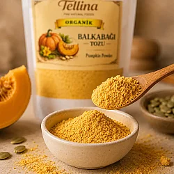 Tellina Organik balkabağı Tozu 165 gr - 2