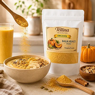 Tellina Organik balkabağı Tozu 165 gr - 5