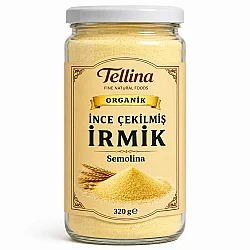 Tellina Organik Bebek İrmiği 320 gr - İnce Çekilmiş