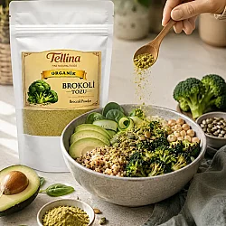 Tellina Organik Brokoli Tozu 165 gr - 3