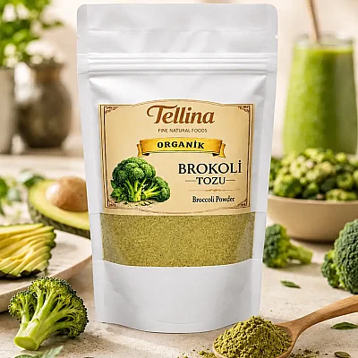 Tellina Organik Brokoli Tozu 165 gr - 4