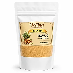 Tellina Organik Havuç Tozu 165 gr