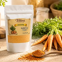 Tellina Organik Havuç Tozu 165 gr - 2