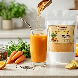 Tellina Organik Havuç Tozu 165 gr - 5
