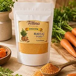 Tellina Organik Havuç Tozu 165 gr - 9