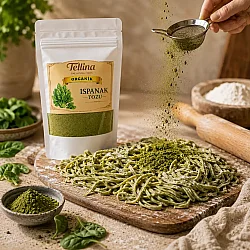 Tellina Organik Ispanak Tozu 165 gr - 4