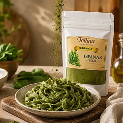 Tellina Organik Ispanak Tozu 165 gr - 7
