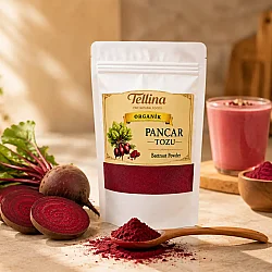 Tellina Organik Pancar Tozu 165 gr - 8