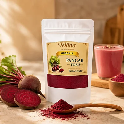 Tellina Organik Pancar Tozu 165 gr - 8