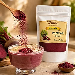 Tellina Organik Pancar Tozu 165 gr - 9