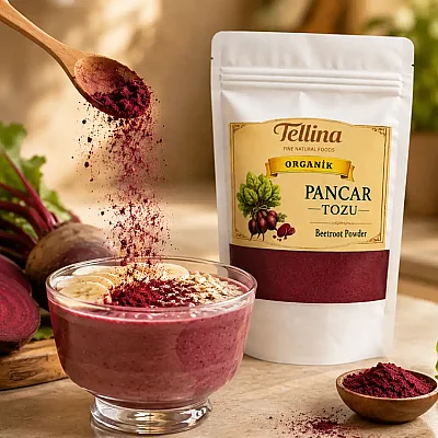 Tellina Organik Pancar Tozu 165 gr - 9