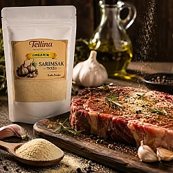 Tellina Organik Sarımsak Tozu 165 gr - 4
