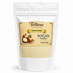Tellina Organik Soğan Tozu 165 gr