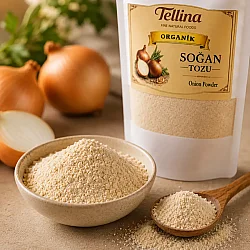 Tellina Organik Soğan Tozu 165 gr - 2