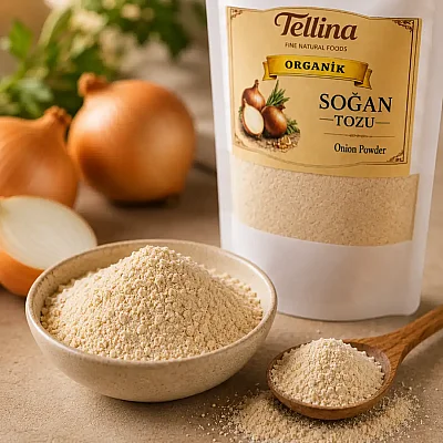 Tellina Organik Soğan Tozu 165 gr - 2