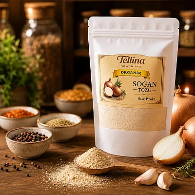 Tellina Organik Soğan Tozu 165 gr - 4
