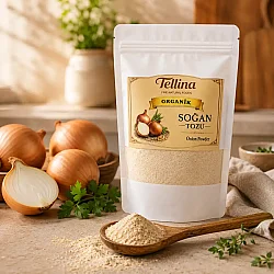 Tellina Organik Soğan Tozu 165 gr - 6