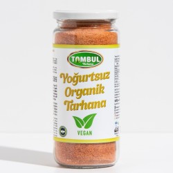 Tombul Organik Yoğurtsuz Vegan Tarhana 380 g cam ambalaj - 2