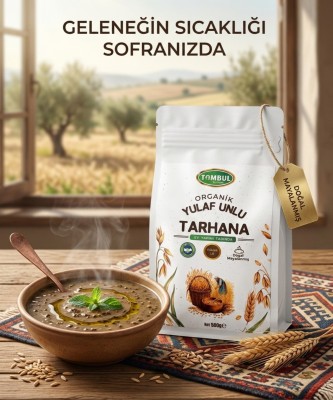 Tombul Organik Yulaf Unlu Tarhana (500 g)