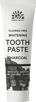 Urtekram Aktif Kömürlü Diş Macunu – Florürsüz Doğal Beyazlatıcı Bakım - 3 x 75 ml