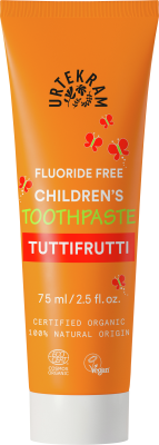 Urtekram Organik Çocuk Diş Macunu - Tutti Furutti 3'lü Avantaj Paketi (3x75 ml)