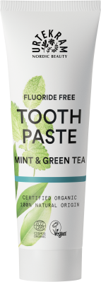 Urtekram Organik Diş Macunu Naneli - Yeşil Çaylı 3'lü Avantaj Paketi (3x75 ml) 