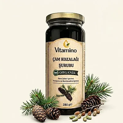 Vitamino Çam Kozalağı Şurubu 280 gr - 3