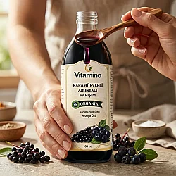 Vitamino Organik Karamürverli Aronyalı Karışım 180 cc - 3