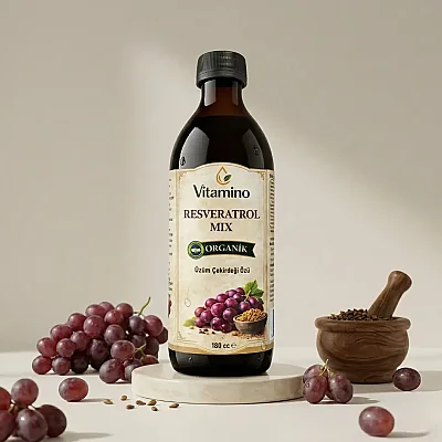 Vitamino Organik Resveratrol Mix 180 cc - 3